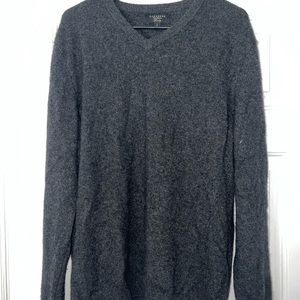 Men’s Gray Cashmere Sweater